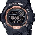 Casio Casio G-Shock GMD-B800-1  GMD-B800-1ER электронные женские часы  циферблат, браслет каучук — вид спереди
